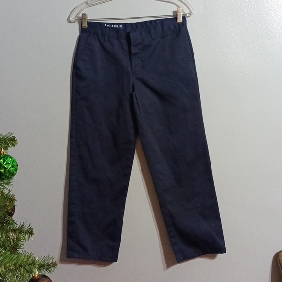 Classic school uniform pants blue size 10H - Picture 7 of 17